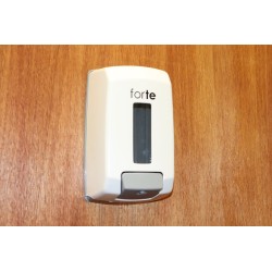 2 Piezas Jabonera Forte White 1 Lt