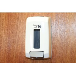 2 Piezas Jabonera Forte White 1 Lt