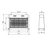 Eliminador Eléctrico De Insectos 550 M2