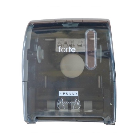 Dispensador De Toalla Rollo Precorte Dark Negro- Hmo 12 Pzas